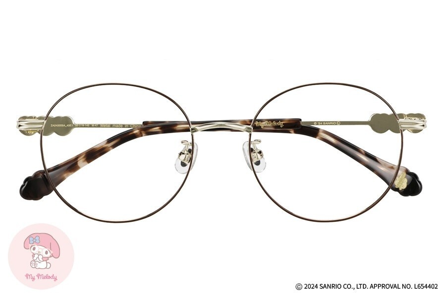 よ*ー様 nene様Melody Frame Premium Material Sanrio My Melody Sunglasses Transition Lens Glasses Frame