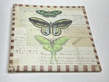 Beautiful Butterfly Themed Scrapbook - Some Stickers Missing - EUC