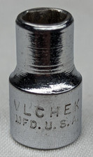 VLCHEK 1/4" SAE 1/4" Drive 1008 6 Point Socket
