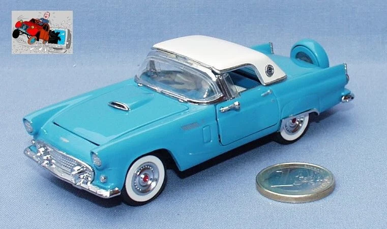 Franklin Mint 1/43 : Ford Thunderbird Hardtop anno 1956 - Photo 4/4