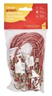 New 10Pc 10" Mini Bungee Cords Elastic Stretch Hook Luggage Car Bike Camping