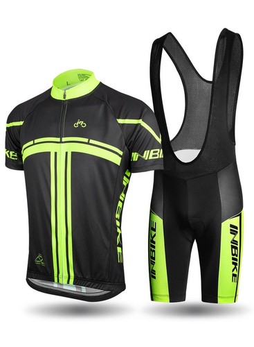 Inbike Body Tuta Ciclismo Estivo con Bretelle e Pantalocini Corti (v5j) |  eBay