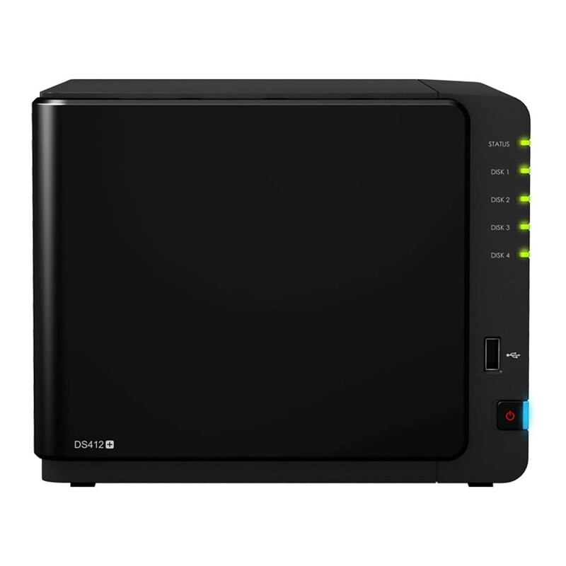 Synology DS412+ Intel Atom Dual Core 2.13GHz 4x BAY NAS