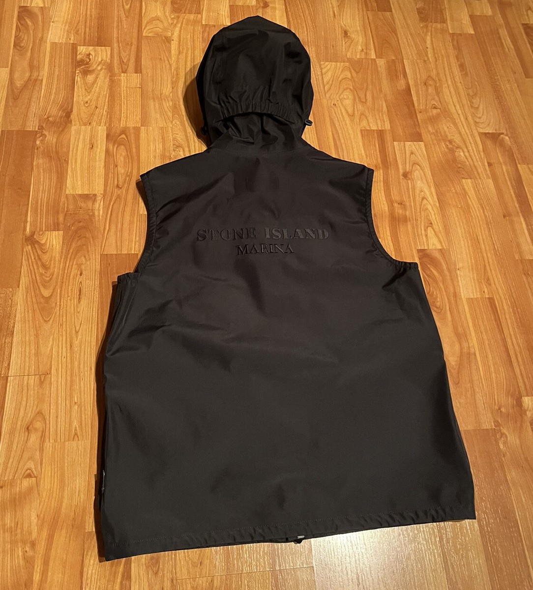 UJOH ZIP Slit Vest ブラック UJOH ZIP Slit Vest ブラック UJOH ZIP Slit Vest ブラック