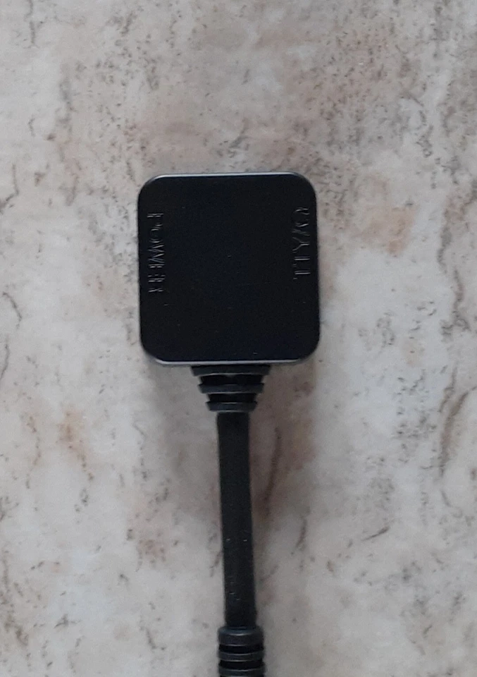 SC711B 卡西欧拆分电缆 Verizon Boulder G'zone 2.5 音频适配器 — 第 3/4 张图片