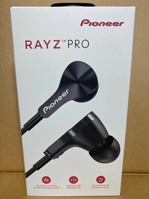 Pioneer Rayz Pro Wired Headphones For Iphone Ipad Noise Cancelling Earphones Ebay