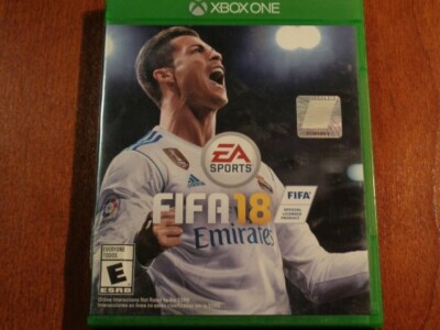 FIFA 18 - Microsoft Xbox One   NO GAME DISC   CASE ONLY   Authentic   USA