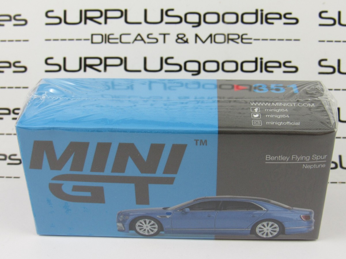 ミニカー MINI GT Bentley Flying Spur Neptune 351 Mini GT No.351 Bentley Flying Spur Neptune – Mini Toy Sensei