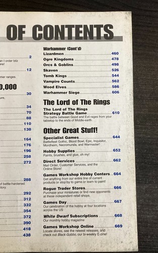 Complete Catalog & Hobby Reference 2005-06 Edition Games Workshop Warhammer - Picture 9 of 9