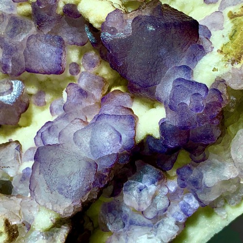 5.94LB Natural fluorite Purple cubic mineral crystal sample - Picture 15 of 19