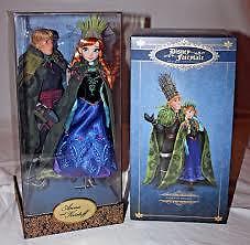 NEU LE Disney Anna und Kristoff Puppenset Märchen Designer Sammlung 2015 Neu im Karton - Bild 1 von 12
