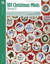 Cross Stitch Pattern 101 CHRISTMAS MINIS Book 2 ~ Motifs for Ornaments & More