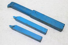 3x gwint HM - dłuto tokarskie stal toczona - 60° - 32 mm - prawy zewnętrzny i wewnętrzny - NOWY