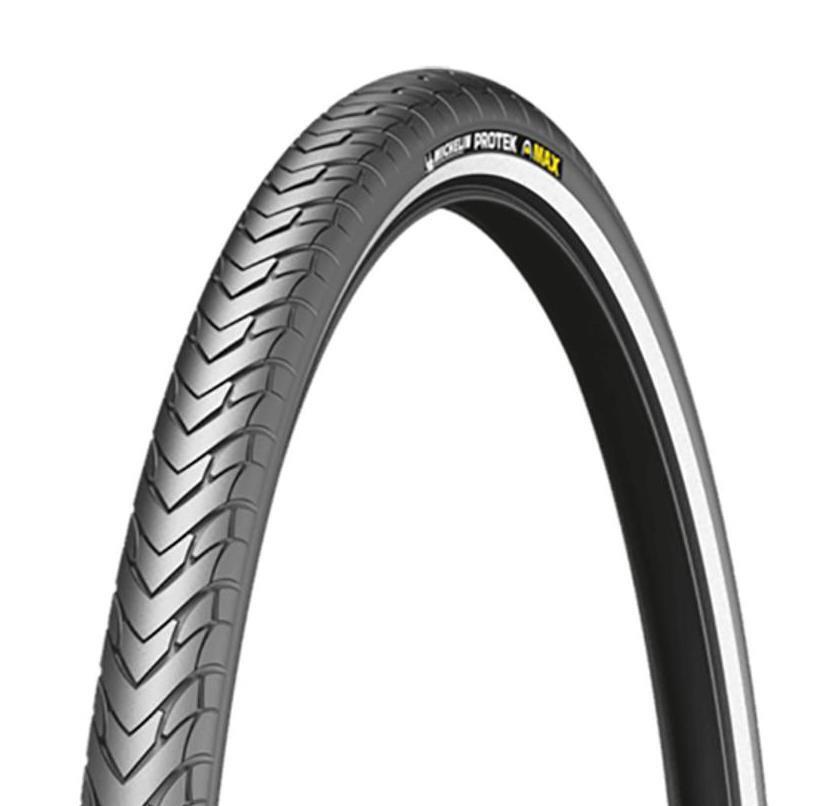 Pneu VTC 700x32 Michelin Protek Max anti crevaison et réfléchissant noir pour rouler serein