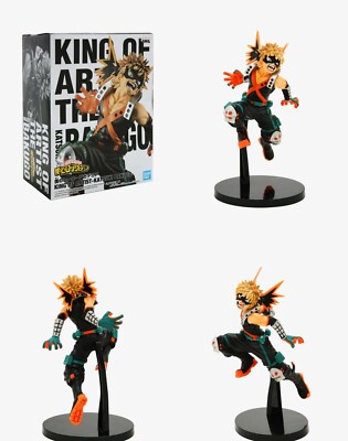 My Hero Academia Figure King Of Artist Bakugo Katsuki Figure By Banpresto Ebay