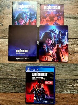 Wolfenstein Youngblood Deluxe Limited Special Collectors Steelbook Edition PS4 