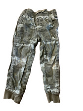 Gap Size 4 YR Boy's Camo Lined Pants Drawstring Pockets Desert Spot On Front