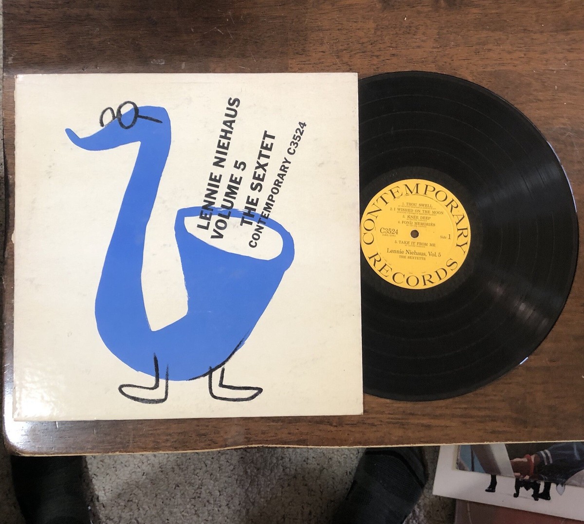 Lennie Niehaus - Vol. 5: The Sextet LP - Contemporary Lennie Niehaus - Vol. 5: The Sextet LP - Contemporary