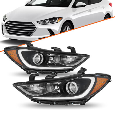 #ad For 2017 2018 Hyundai Elantra Sedan New OE Style Halogen Headlight Assembly17 18 $112.99