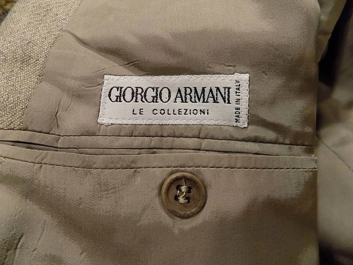Giorgio armani top le collezioni label