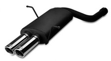 Endschalldämpfer Auspuff BMW 3er E46 Limousine 328i 1998/2005 - 2x70mm