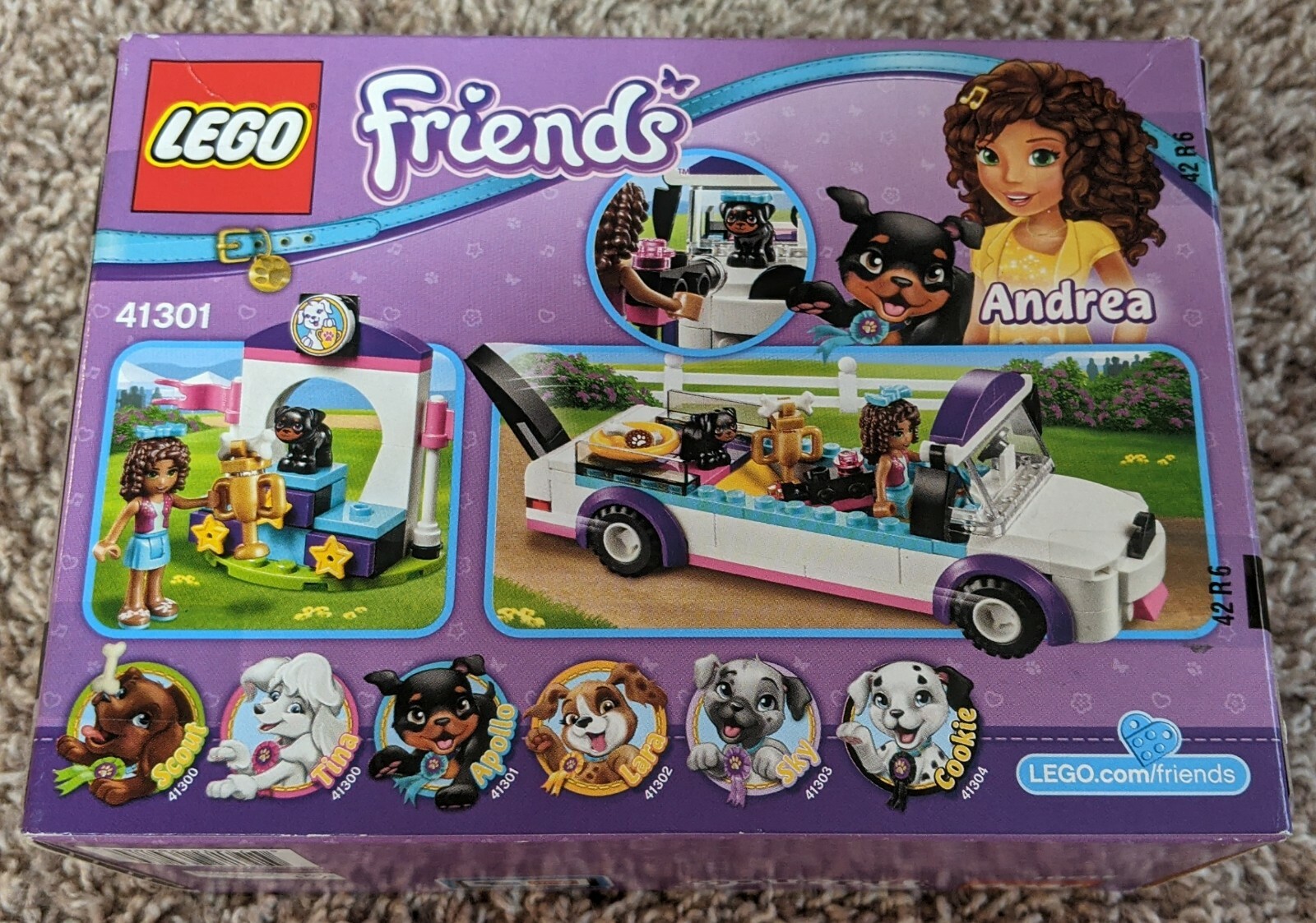 lego friends puppy parade