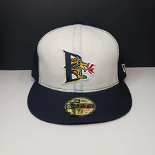 New Era 59Fifty Drexel Dragons Hat Cap Fitted 7 3/8 Mens NCAA White and Navy