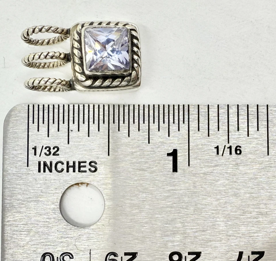 PINGENTE CHARME BORDA CORDA AMETISTA ESTERLINA 925 LORI BONN (T435) - Imagem 4 de 4