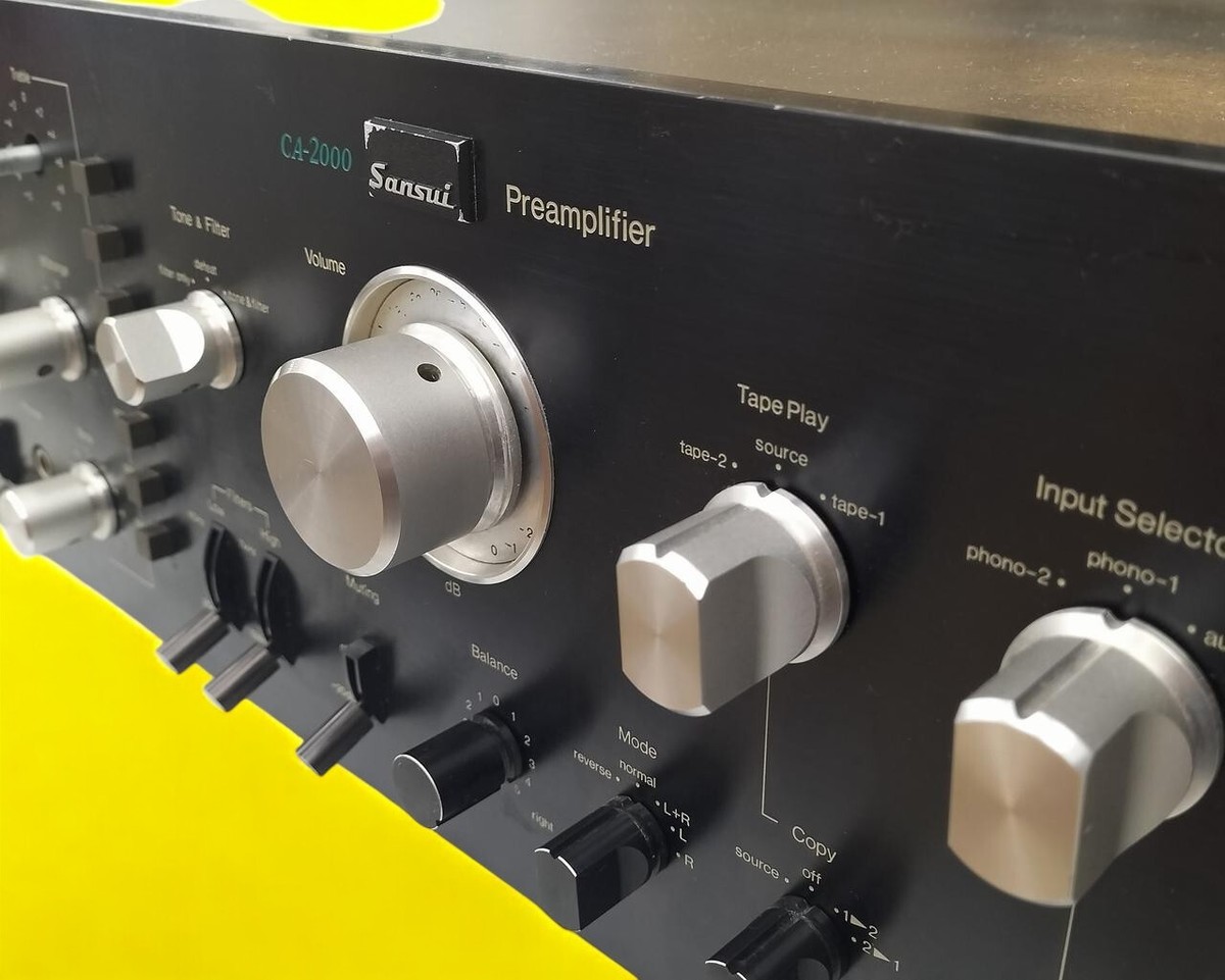 Sansui CA-2000 プリアンプ 本体 Sansui CA-2000 プリアンプ◇委託品【TB】