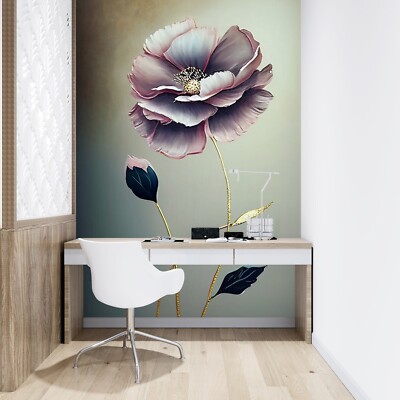 3D Flower Branch ZHUA3797 Wallpaper Wall Murals Removable Self-adhesive Ann