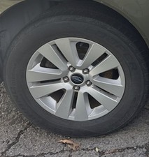 2015-2019 Subaru Outback Wheel 17x7 Aluminum Alloy Silver 5 V Spoke OEM
