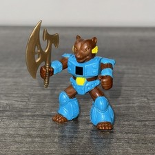 Takara Hasbro Battle Beasts Grizzly Bear #11 Figure Weapons Water Rub