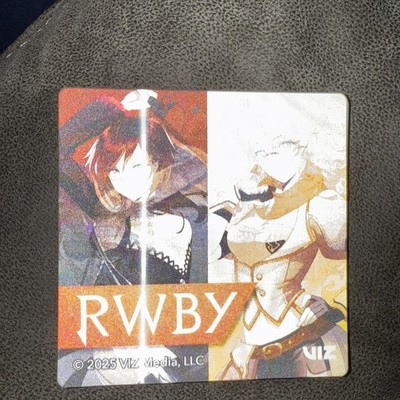 NYC Comic Con 2025 RWBY Exclusive Lenticular Coaster, Set of 4