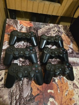 Lot of 6  PlayStation PS3 Controllers AS-IS Parts/Repair