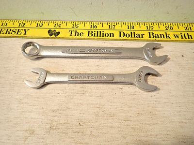 #ad #ad Vintage Craftsman Set of 2 V 44506 12mm 14mm amp; VV 42918 14mm made in USA $22.99