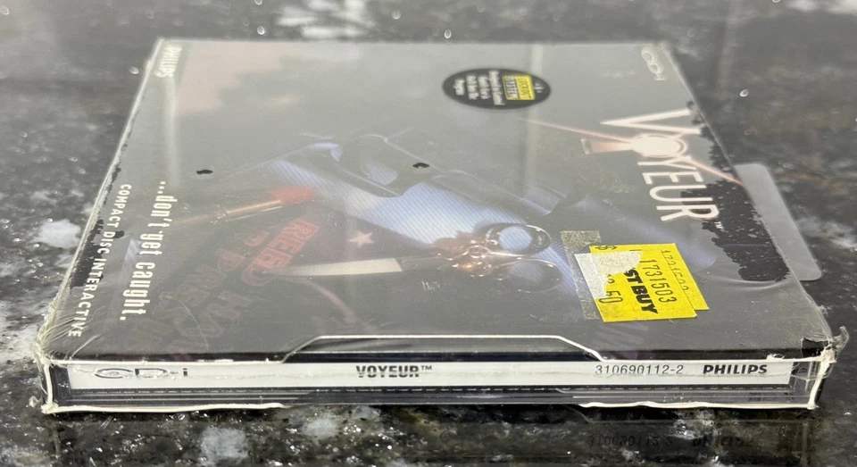 Voyeur (Philips CD-i, 1993) Full Motion Video FMV BRAND NEW FACTORY SEALED RARE! - Image 2 of 4
