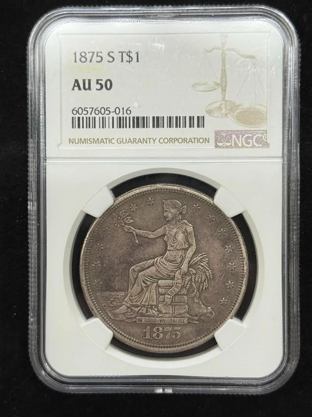 Silver 1875 Year US Trade Dollars (1873-1885) for sale | eBay