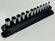 Snap-On-Tools USA 112STMMY 5mm-15mm Deep Chrome Socket Set - 1/4" Drive, 6 Point
