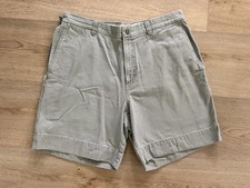 Vintage Columbia Sportswear Canvas Hiking Shorts Light Gray Men  s 34 8  Inseam