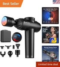 Massage Gun with Heat and Cold,Deep Tissue Massage Gun, Back and Neck Massage...