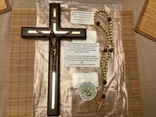 Handmade Ukrainian Wooden Wall Crucifix By the Asterom Family Workshop!
