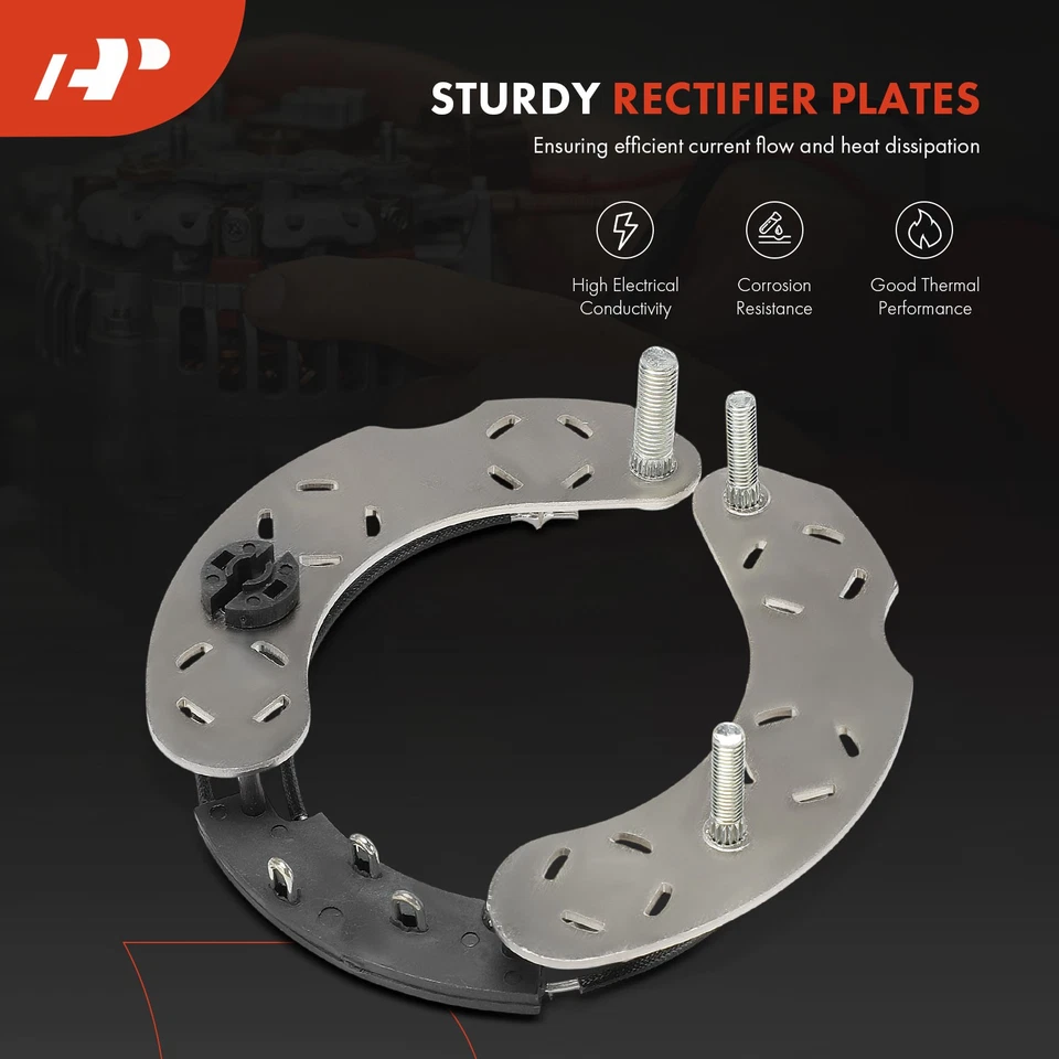 Diodo rectificador alternador A-Premium con disipador de calor para Ford F-150 F-Super Duty Foto 4 de 4