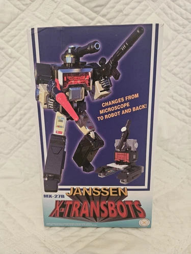 X-Transbots Perceptor Microscope Janssen MX-27T MX-27B MP Scale New in Stock - Picture 20 of 33