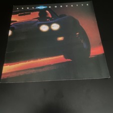 1981 Chevrolet Oem Corvette New Car Sales Brochure 1981 Chevrolet Oem Corvette New Car Sales Brochure