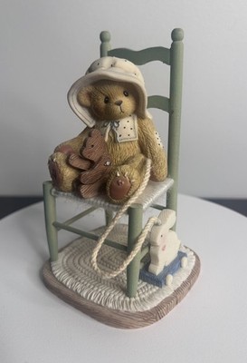 Cherished Teddies  We Share a Bond that Will Last Forever  Becca Figurine 2001