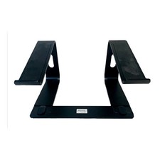 Laptop Stand Aluminum Besign Black LS03 Ergonomic Detachable Riser Vented Holder