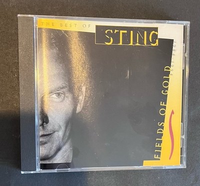 The Best of Sting Fields of Gold 1984-94 Music CD A&M Records Tested