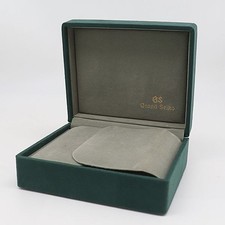 Good condition Seiko Antique Grand Seiko Empty Box/BOX For Wristwatch Green Colo