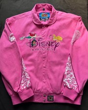Rare Vintage JH Design Embroidered Disney Princess Racing Jacket XL 48th from JP