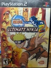 Naruto: Ultimate Ninja 2 (PlayStation 2) PS2 Game, Booklet & Case - VG Condition